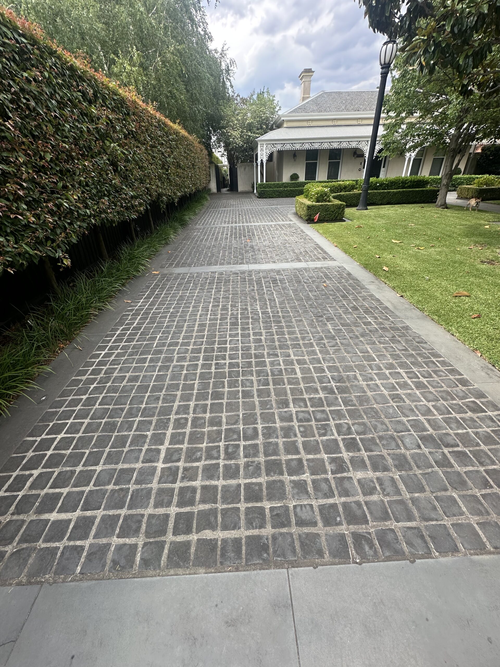 Pressure Washing Before and After