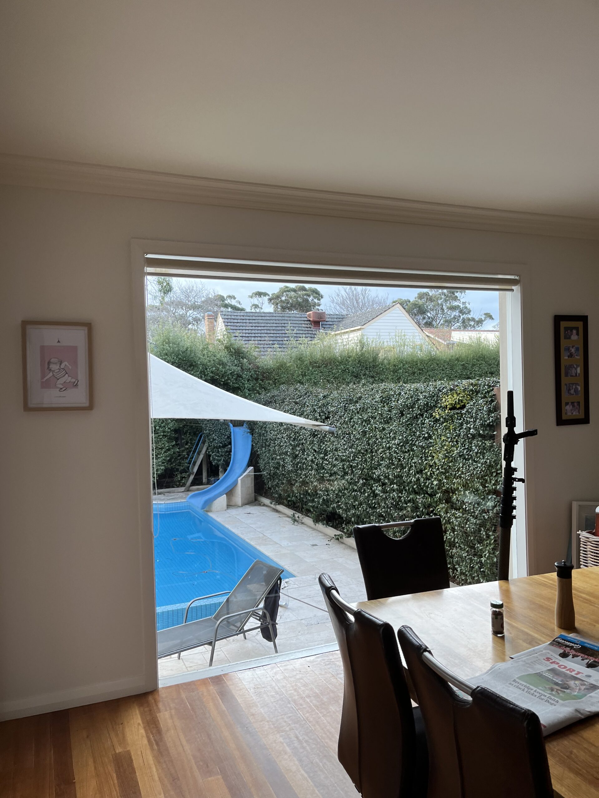 Before and After window cleaning