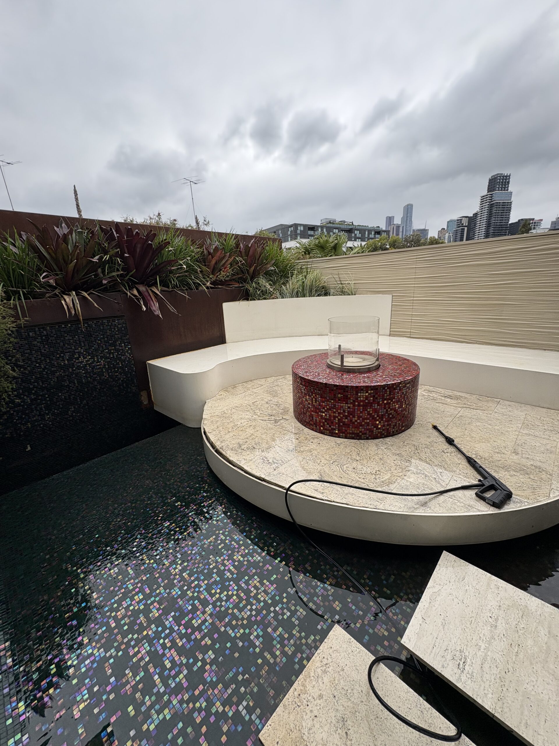 Pressure Washing Before and After